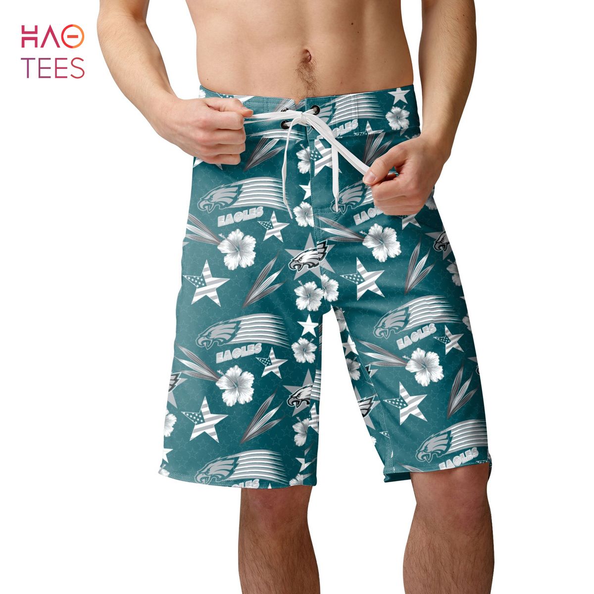 Philadelphia Eagles NFL Mens Americana Boardshorts Philadelphia Eagles NFL Mens Americana Boardshorts