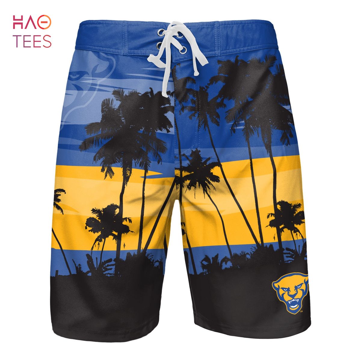 BEST Pittsburgh Panthers NCAA Mens Sunset Boardshorts