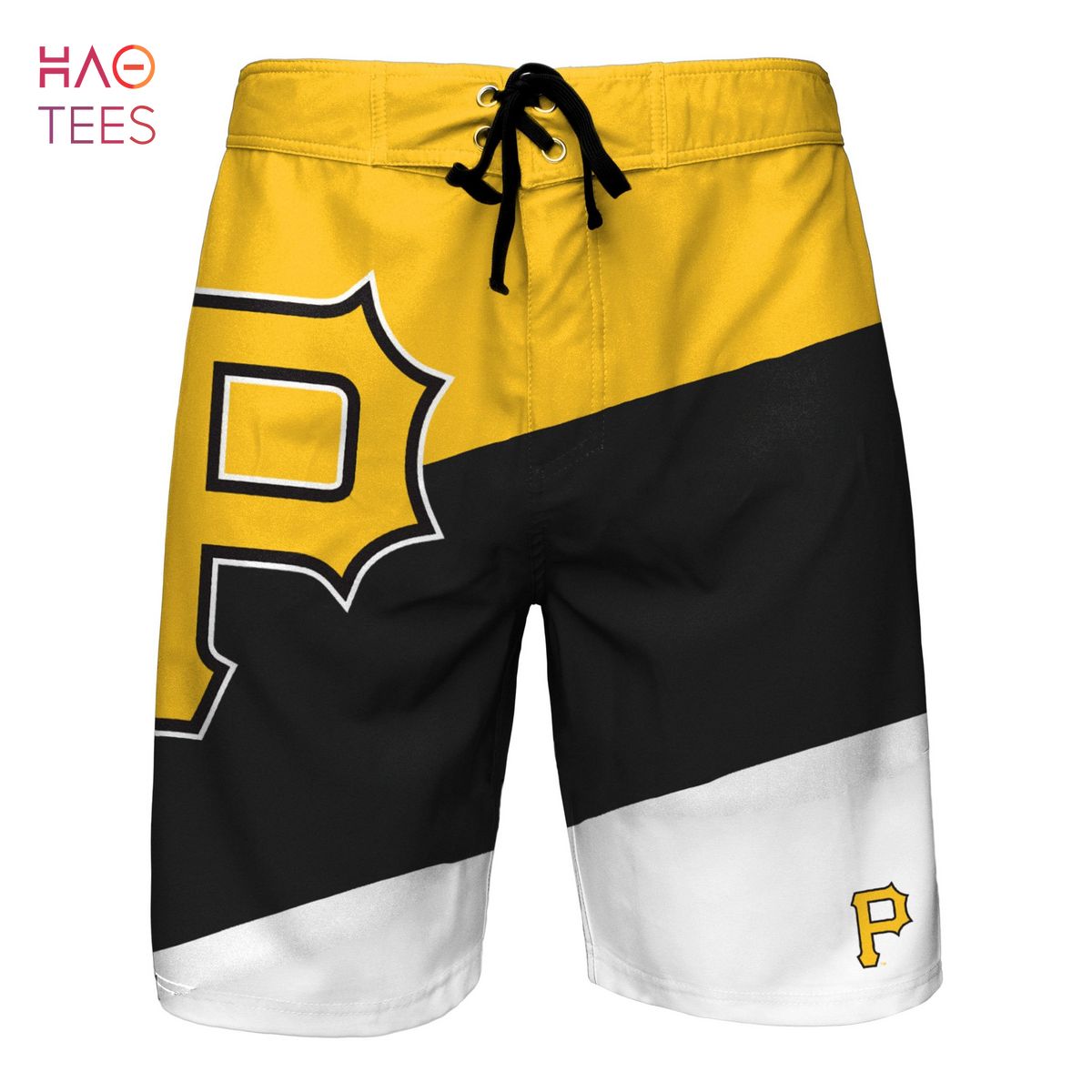 BEST Pittsburgh Pirates MLB Mens Color Dive Boardshorts
