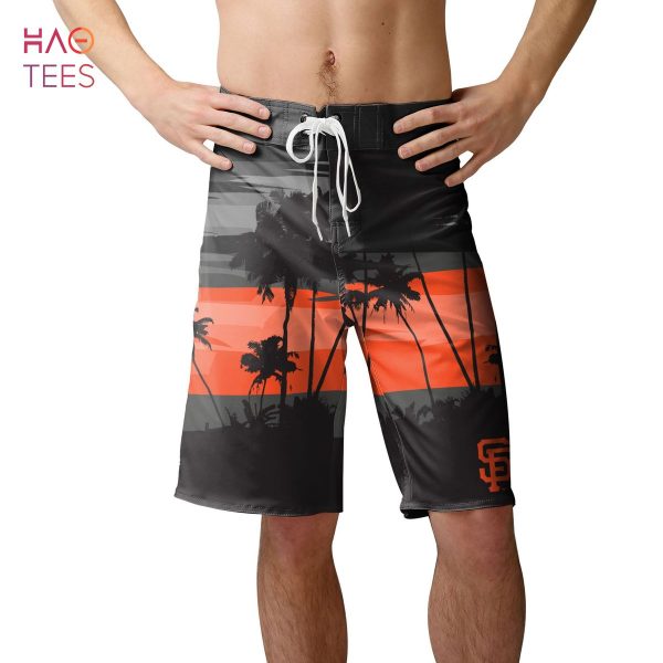 BEST San Francisco Giants MLB Mens Sunset Boardshorts