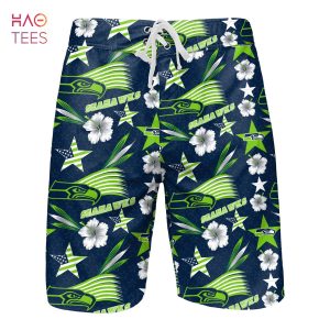 BEST Seattle Seahawks NFL Mens Americana Boardshorts