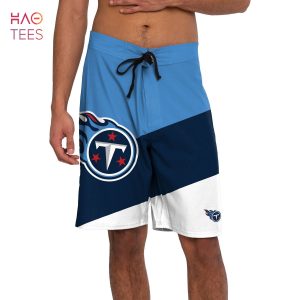 BEST Tennessee Titans NFL Mens Color Dive Boardshorts