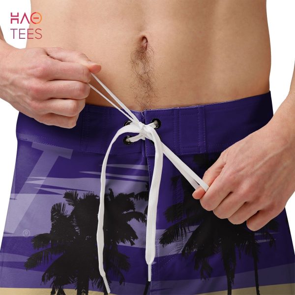 BEST Washington Huskies NCAA Mens Sunset Boardshorts