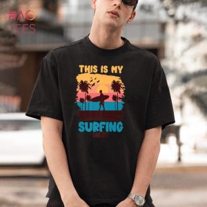 Summer Vacation surfing for surf lovers this is my surfing Shirt