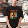 Tennis player saying Shirt