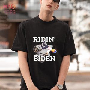 Womens Biden Bicycle Crash Bike Wreck USA RIDIN With Biden Falling  Shirt