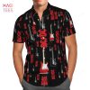AC DC AOP Black Hawaiian Shirt