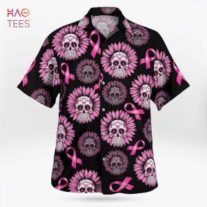 Breast Cancer Awareness Sunflowers Hawaiian Shirt