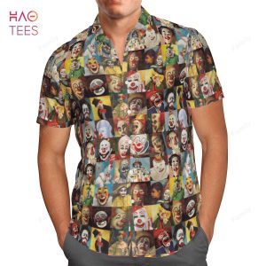 Circus Clown Hawaiian Shirt