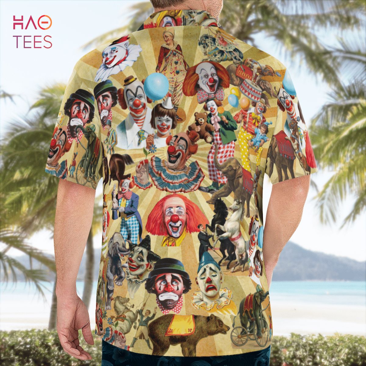 Circus Clowns Hawaiian Shirt 3 Circus Clowns Hawaiian Shirt 3