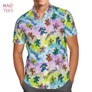 Colorful Dancing Bears Aloha Shirt Colorful Dancing Bears Aloha Shirt