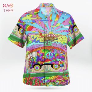 Hippie Art Hawaiian Shirt