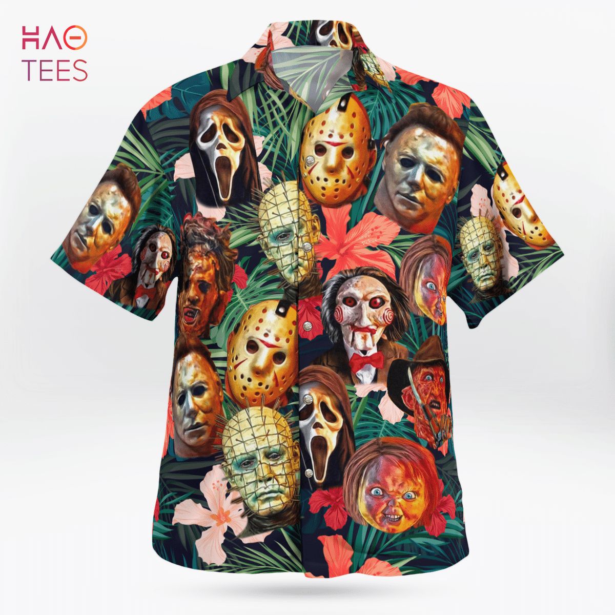 BEST Horror Character Tropical Hawaiian Shirt BEST Horror Character Tropical Hawaiian Shirt