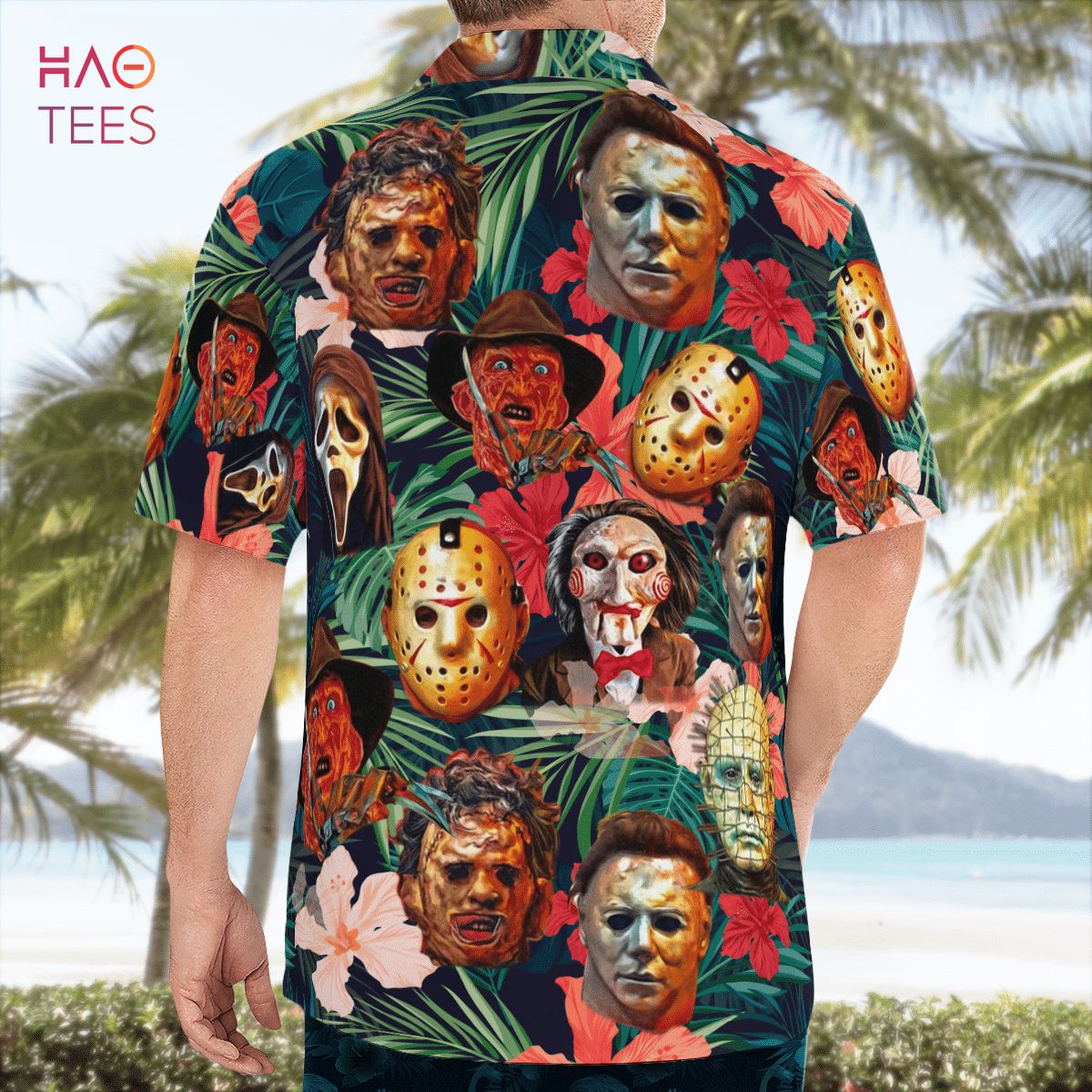 Horror Character Tropical Hawaiian Shirt