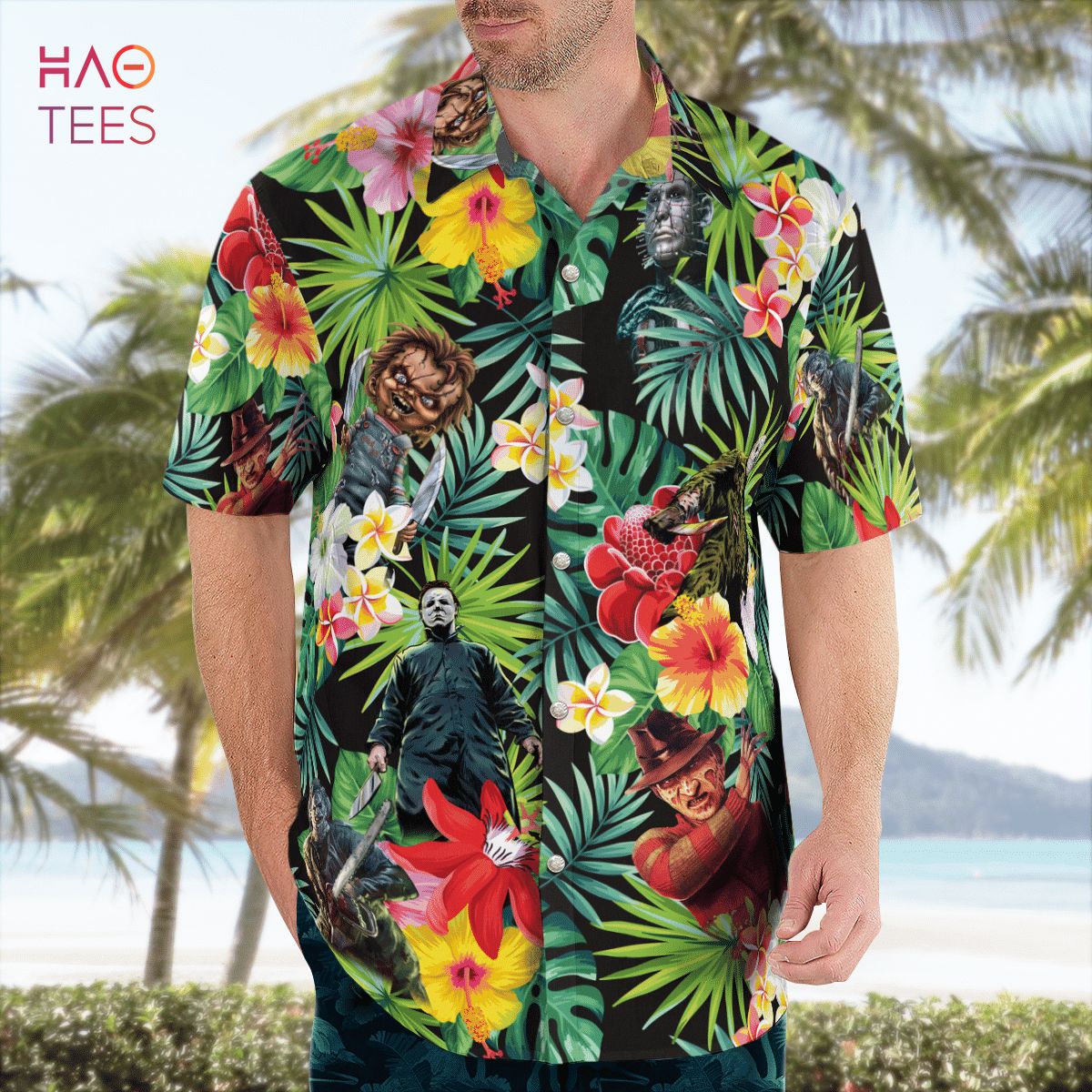 BEST Horror Characters Fashion Hawaiian Shirt BEST Horror Characters Fashion Hawaiian Shirt