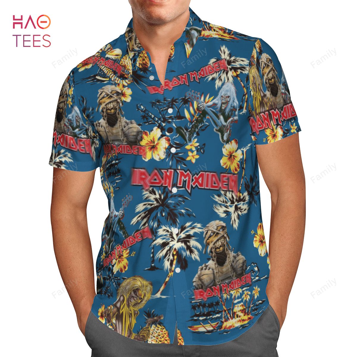 Iron Maiden Fashion Hawaiian Shirt