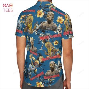 Iron Maiden Buffalo Bills Hawaiian Shirt - Shibtee Clothing