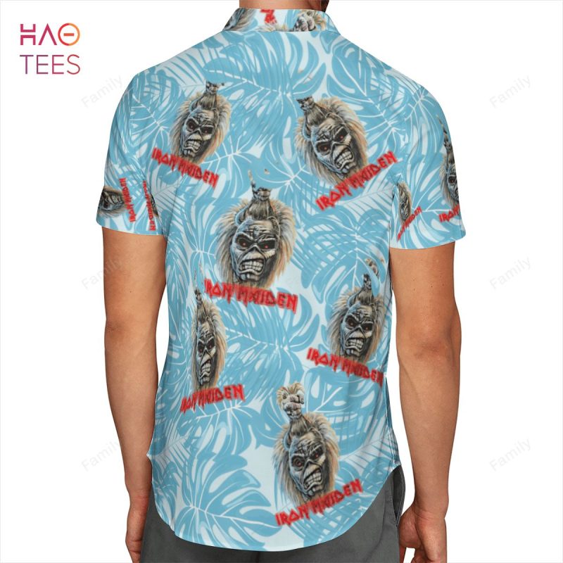 Iron Maiden Tropical Hawaiian Shirt