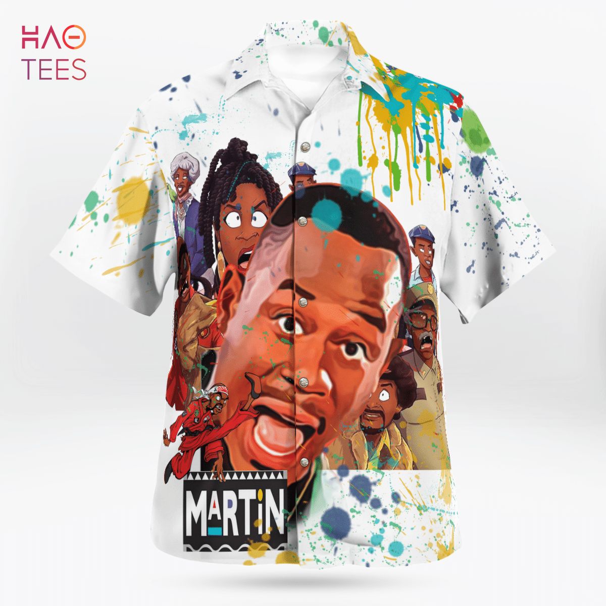 Martin TV Series Hawaiian Shirt & Beach Shorts Martin TV Series Hawaiian Shirt & Beach Shorts