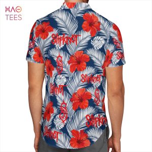 Slipknot Fashion Red Blue Hawaiian Shirt