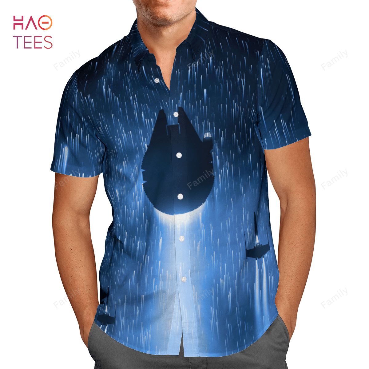 Star Wars Galaxy Aloha Shirt