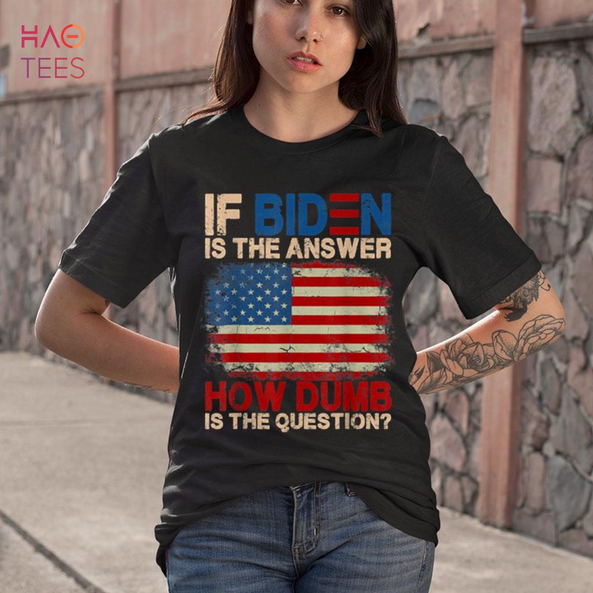 BEST If Biden Is The Answer How Dumb Is The Question Apparel Shirt BEST If Biden Is The Answer How Dumb Is The Question Apparel Shirt
