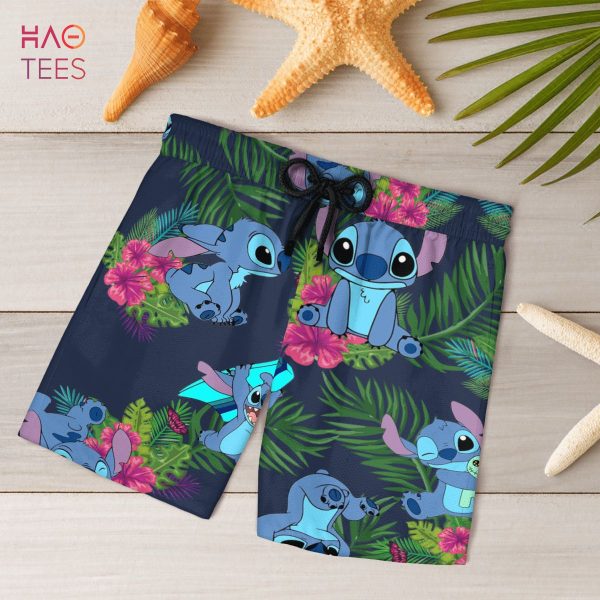 BEST Stitch Hawaiian Shirt & Beach Shorts 2