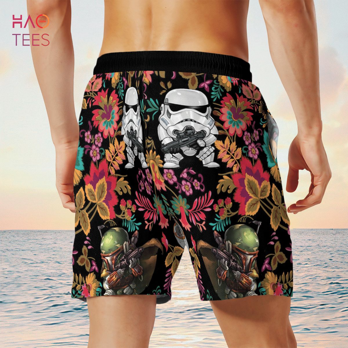 NEW SW Hawaiian Shirt & Beach Shorts 2 NEW SW Hawaiian Shirt & Beach Shorts 2