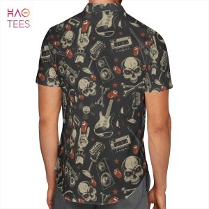 The Rolling Stones Rock AOP Hawaiian Shirt
