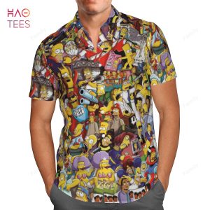The Simpsons Character Hawaiian Shirt