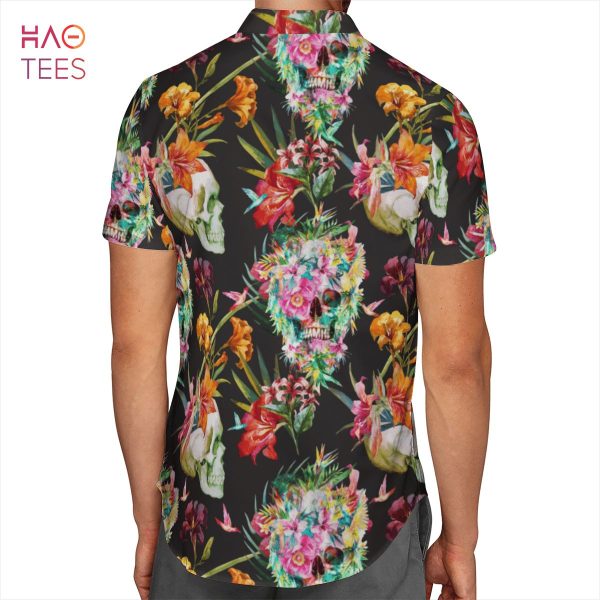 Tropical Skull Aloha Shirt