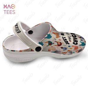 Just A Girl Who Loves Chicken Personalized Crocs Shoes