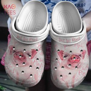 Just Love Pigs Crocs Shoes