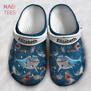 Many Shark Personalized Crocs Shoes