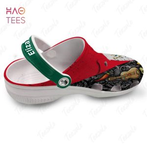 Mexico Flag Symbols Colorful Personalized Crocs Shoes