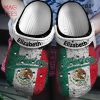 Mexico Map And Flower Crocs Shoes, Gift For Mexican Lovers Crocs Shoes