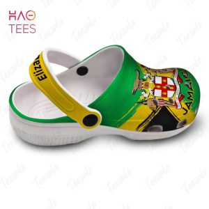Out of Many One People Jamaica Flag Personalized Clog Crocs Shoes