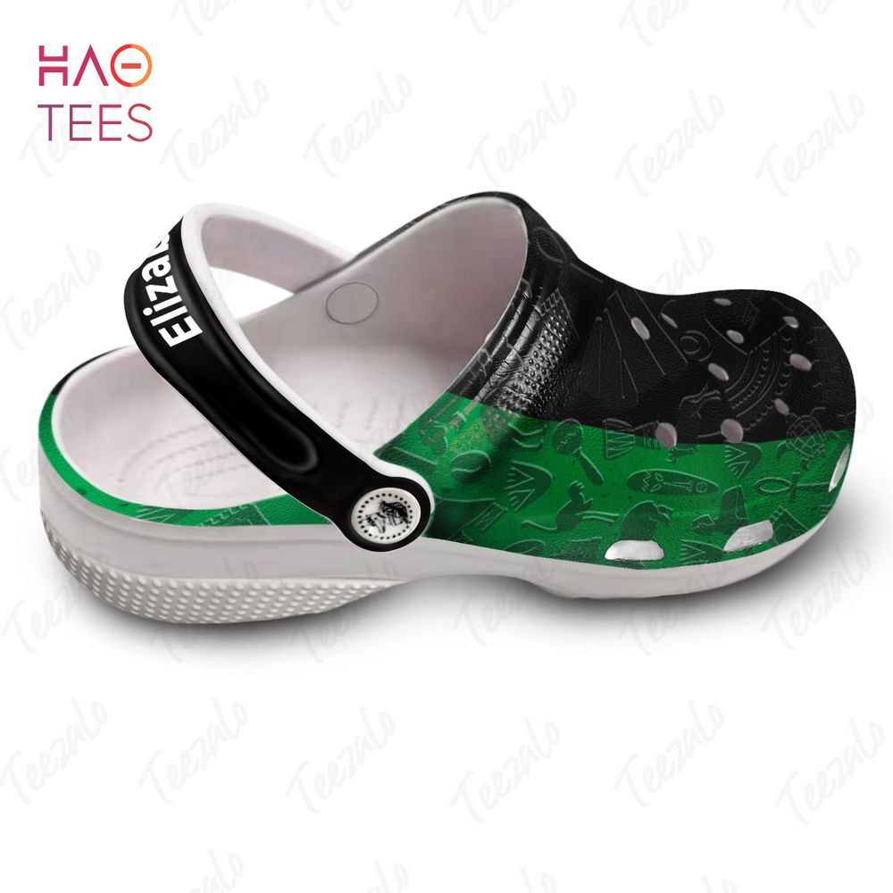 Pan African Flag Personalized Crocs Shoes With Your Name