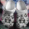 Panda Head Personalized Crocs Shoes With Your Name, Panda Crocs Shoes