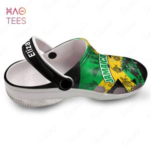 Personalized Jamaica Flag Heritage Symbols Crocs Shoes