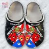 Personalized Puerto Rico Flag Heritage Symbols Crocs Shoes Personalized Puerto Rico Flag Heritage Symbols Crocs Shoes