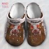 Pig Personalized Crocs Shoes With Vintage Background
