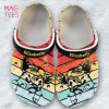 Pig Wear Glasses With American Crocs Shoes