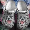 Pitbull Lovers Personalized Crocs Shoes With Leopard Pattern
