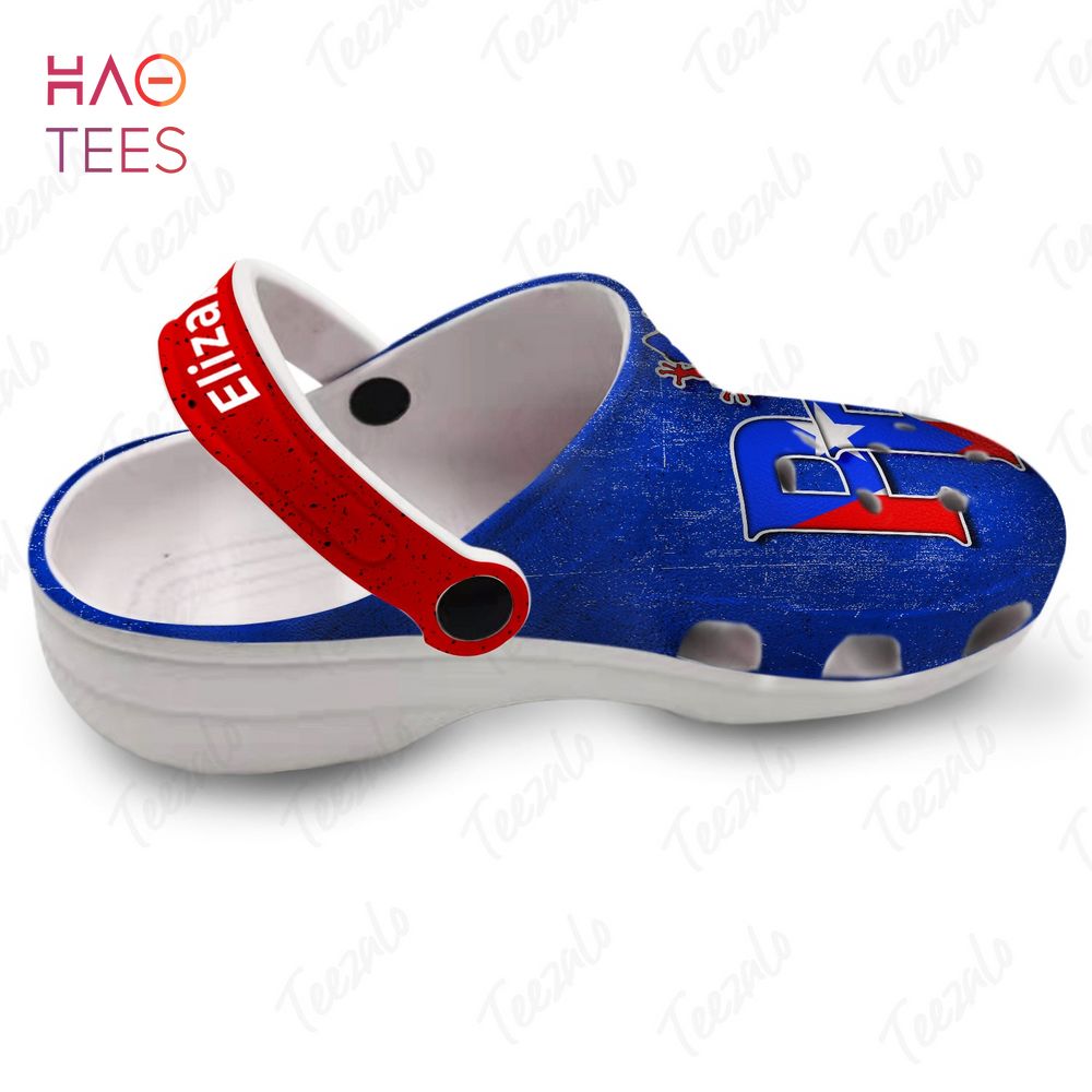 PR Puerto Rico Flag Symbol Personalized Crocs Shoes PR Puerto Rico Flag Symbol Personalized Crocs Shoes