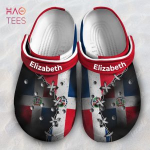 Pride Heritage Dominican Flag Personalized Crocs Shoes