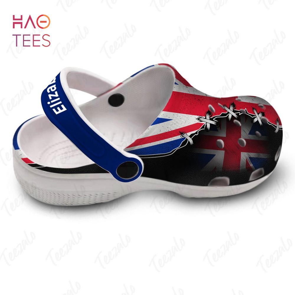 Pride Heritage UK Flag Personalized Crocs Shoes