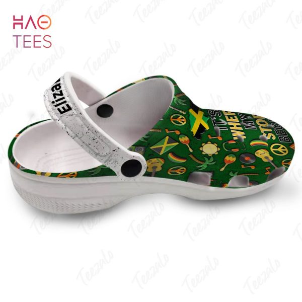 Pride Jamaican Where My Story Begins Personalized Crocs Shoes