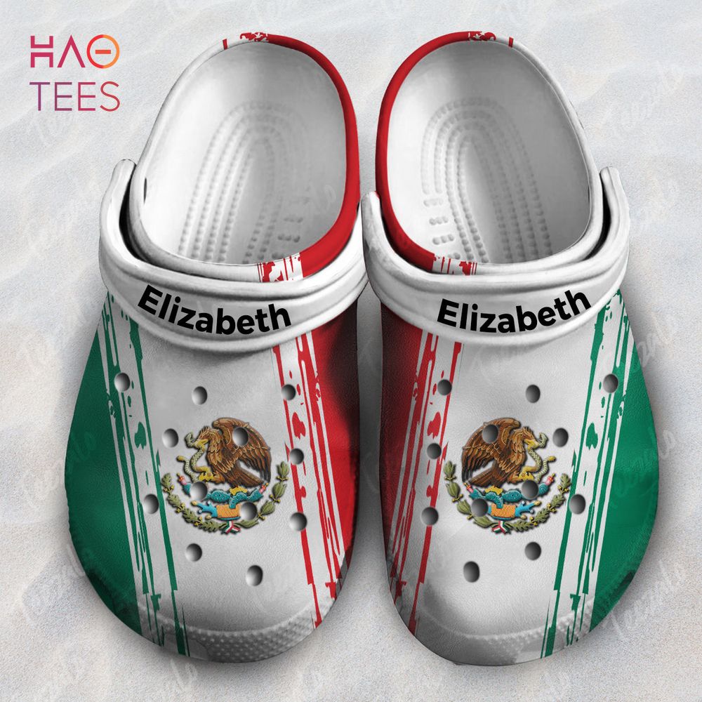 Pride Mexican Mexico Flag Personalized Crocs Shoes