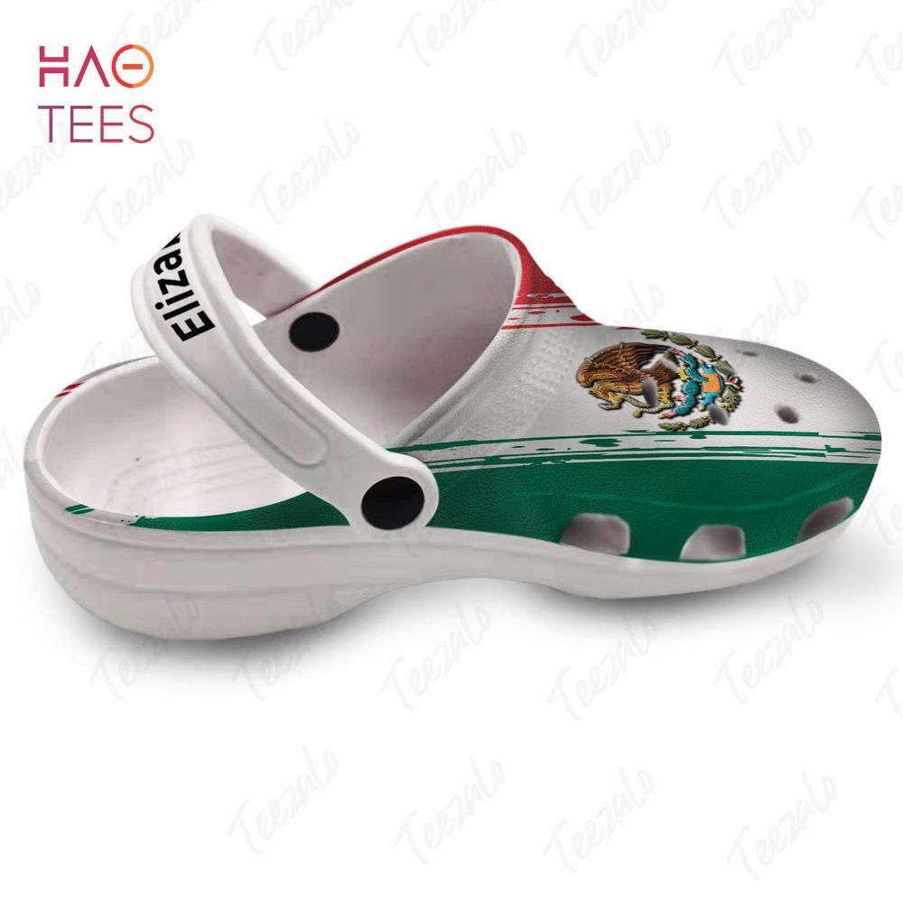 Pride Mexican Mexico Flag Personalized Crocs Shoes Pride Mexican Mexico Flag Personalized Crocs Shoes